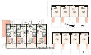 ソレイユテラス東十条【2階】の間取り