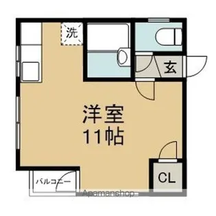 トレゾール山城【3階】の間取り