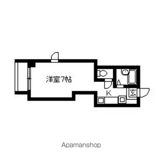 宮崎ビル【9階】の間取り