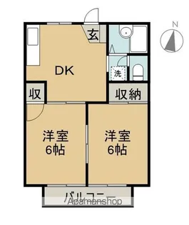 グリーンヒル【2階】の間取り