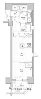 神宮北参道レジデンス【4階】の間取り