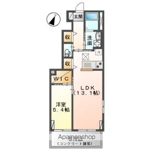 プログレスおおたかの森【1階】の間取り
