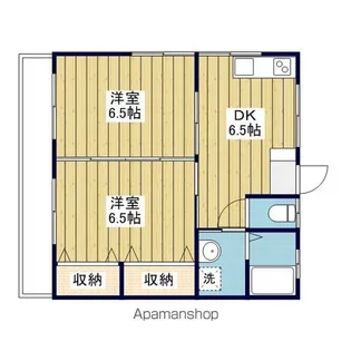菊翠館【2階】の間取り