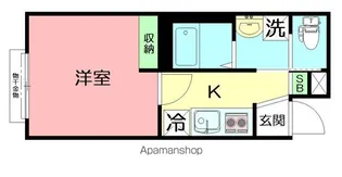 ウイスティーナ【1階】の間取り