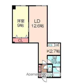 NC WING8【3階】の間取り