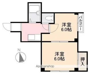 シャンボール瀬戸Ⅰ【1階】の間取り