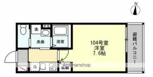 FLORACION中山【1階】の間取り
