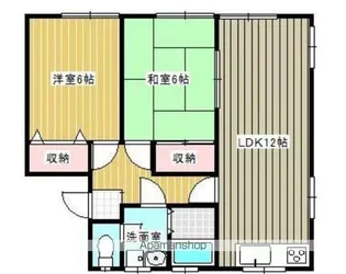 IK COURT【B101号室】の間取り