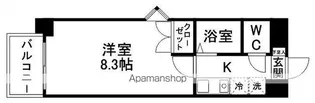 コーポ早坂【207号室】の間取り