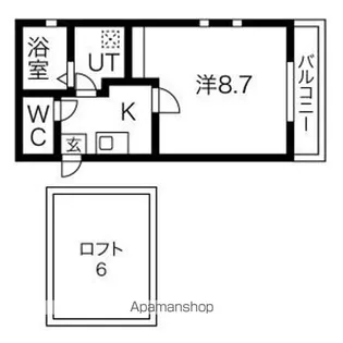 リエス浄心【2階】の間取り