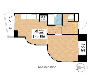 ST.CROWN【6階】の間取り