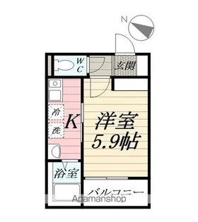MELLAS大和【2階】の間取り
