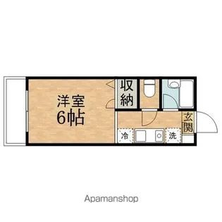 KF6ビル【303号室】の間取り