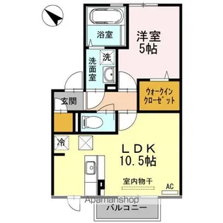 フェアプラッツ A棟【1階】の間取り