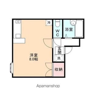 モア・アペックスあわら町【201号室】の間取り
