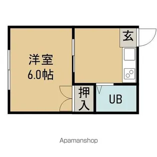 小林ハイツ【201号室】の間取り