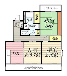 スプリームヒル【2階】の間取り