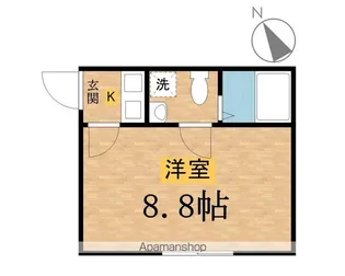 K−SQUARE【2階】の間取り