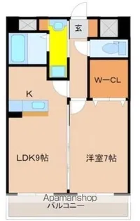 チェリーブロッサムⅠ【2階】の間取り