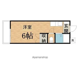 吉田ハイツ【101号室】の間取り