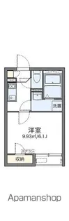 レオネクスト秋桜【202号室】の間取り