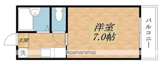 ソアールⅡ【201号室】の間取り