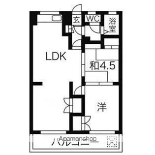 プリミエール平和ヶ丘【5階】の間取り