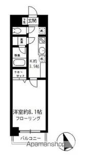 NST BUILDING II【5階】の間取り
