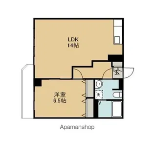 リバータウン錦本【303号室】の間取り