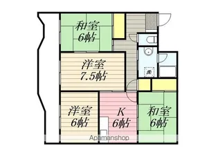 ベルメゾン和合【1階】の間取り