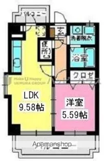 ヴィラ・ヴィンテージ唐原【3階】の間取り