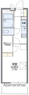 レオパレスアドラーブル【3階】の間取り