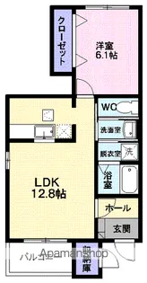 カトルセゾン Ⅰ【1階】の間取り