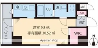 マ・メゾン門前仲町【10階】の間取り