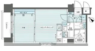 フェニックス新横濱参番館【11階】の間取り