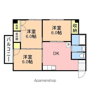関分ビル【3階】の間取り
