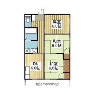 3DKの間取り画像