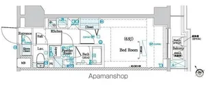 LA DOUCEUR鶴見【10階】の間取り