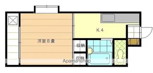 メルヘンハイツ小坂【3階】の間取り