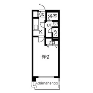 リビングステージ広瀬川【3階】の間取り