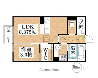シェノアⅡ【1階】の間取り
