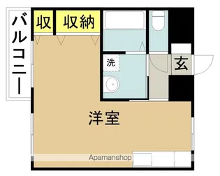YKビレッジ恒久【303号室】の間取り