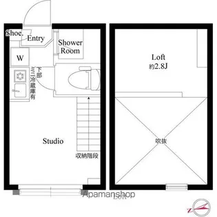 ハーモニーテラス高井戸西【1階】の間取り