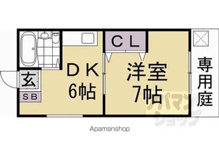 壬生ハイツ【302号室】の間取り