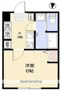 エクセラン堀切菖蒲園【4階】の間取り