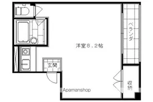 ガルソニエール15【304号室】の間取り