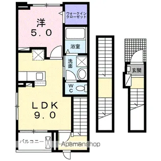 BOSCATO L Ⅰ【3階】の間取り