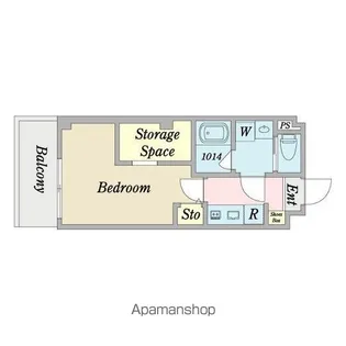 CASA南千住【4階】の間取り