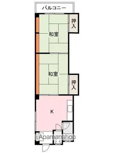第八双葉荘【3階】の間取り