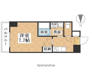 LOC’S SHONAIDORI【1102号室】の間取り